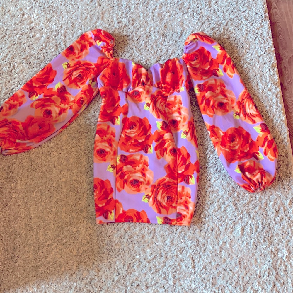 ASOS Size 10 flower print mini